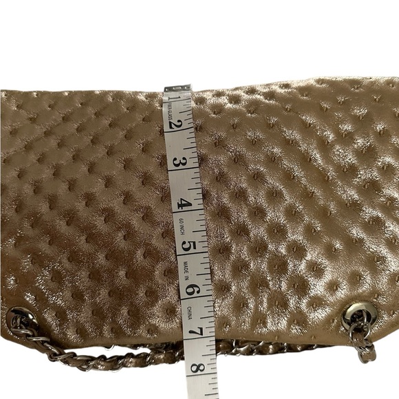 Love Moschino Metallic Gold Shoulder Bag RARE Perfect for a Wedding Party - Picture 8 of 15